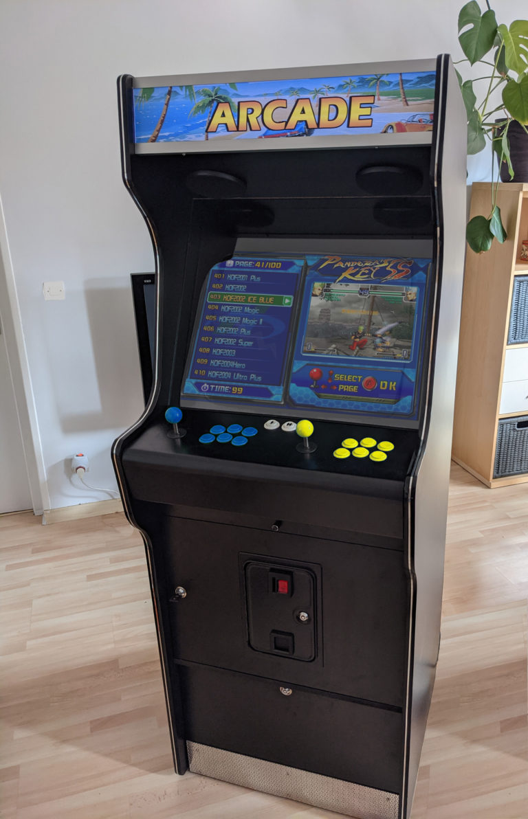 borne arcade LCD